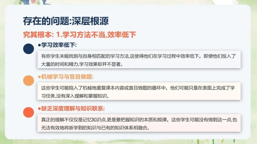 《高三上学期期中家长会:同心聚力,赢战高考》PPT课件+发言稿,电子版可编辑修改-第12张图片-四季读书网 《高三上学期期中家长会:同心聚力,赢战高考》PPT课件+发言稿,电子版可编辑修改-第12张图片-四季读书网