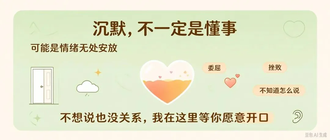 初一孩子突然沉默寡言,不是懂事,是情绪在积压-第2张图片-四季读书网 初一孩子突然沉默寡言,不是懂事,是情绪在积压-第2张图片-四季读书网