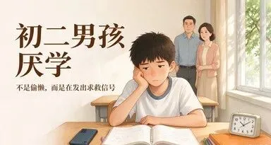 初二男孩厌学、不主动写作业?青春期学习内驱力修复指南-第1张图片-四季读书网