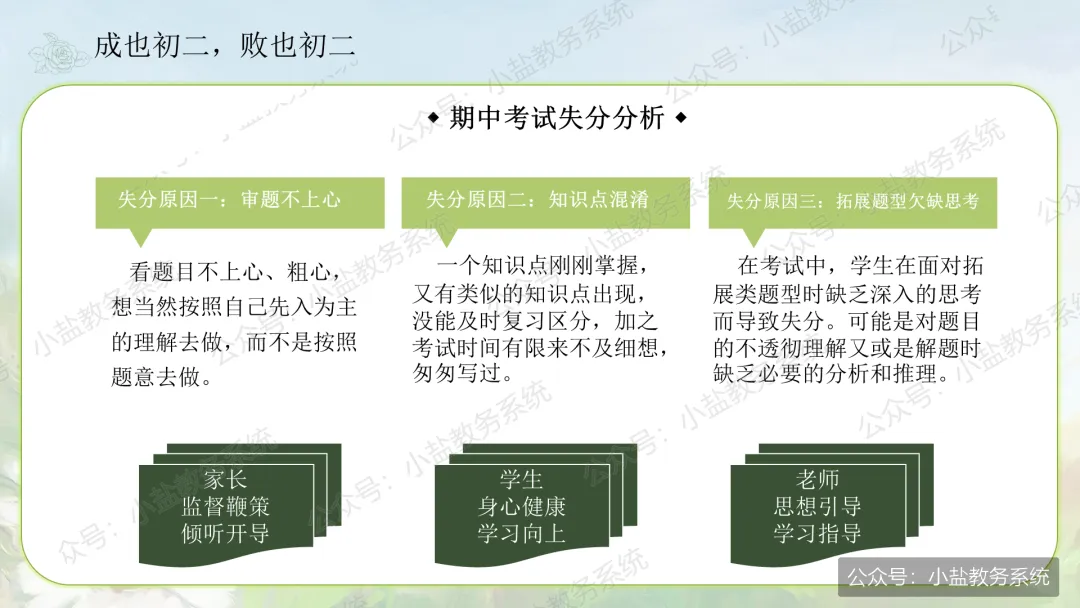 初二家长会上一句话让全场安静:初二不是坎,是家长的起跳板|点亮星星,需要你也需要我-第11张图片-四季读书网