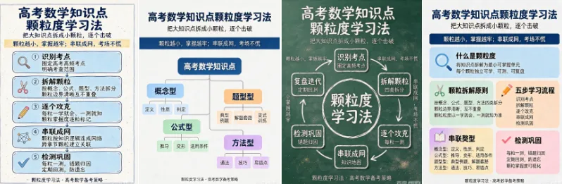 高考数学140+:六大板块的"精细加工"方-第2张图片-四季读书网 高考数学140+:六大板块的"精细加工"方-第2张图片-四季读书网