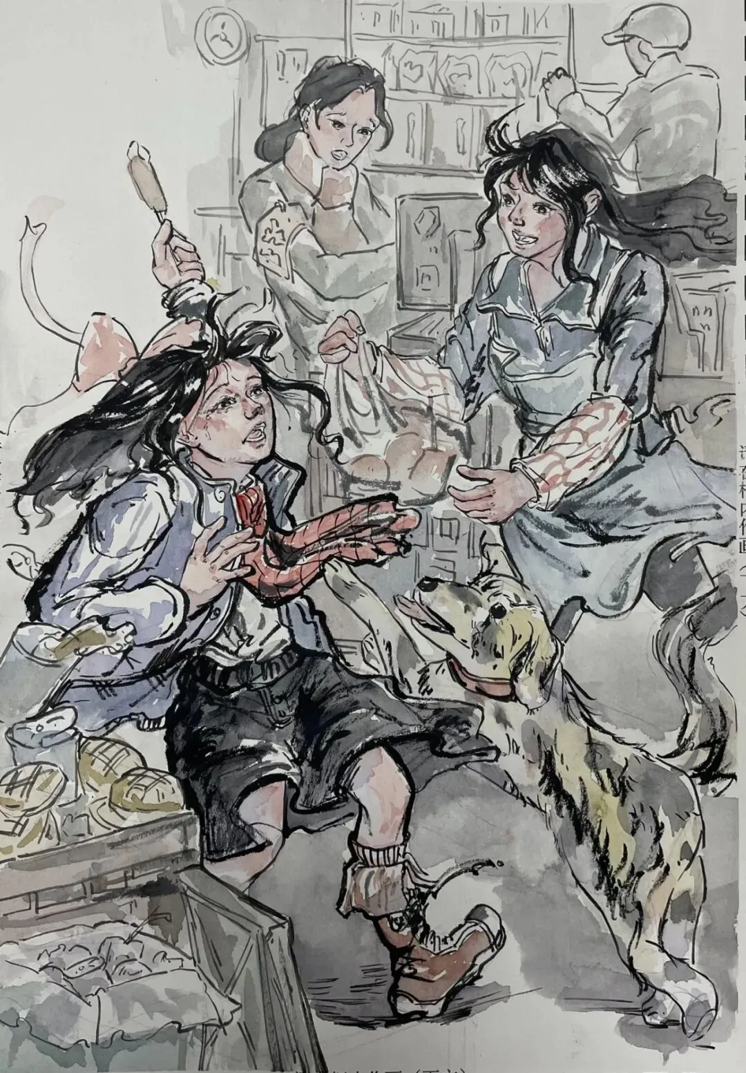 速看!贵州省2027届美术模拟考试(一模)速写高分卷!-第11张图片-四季读书网