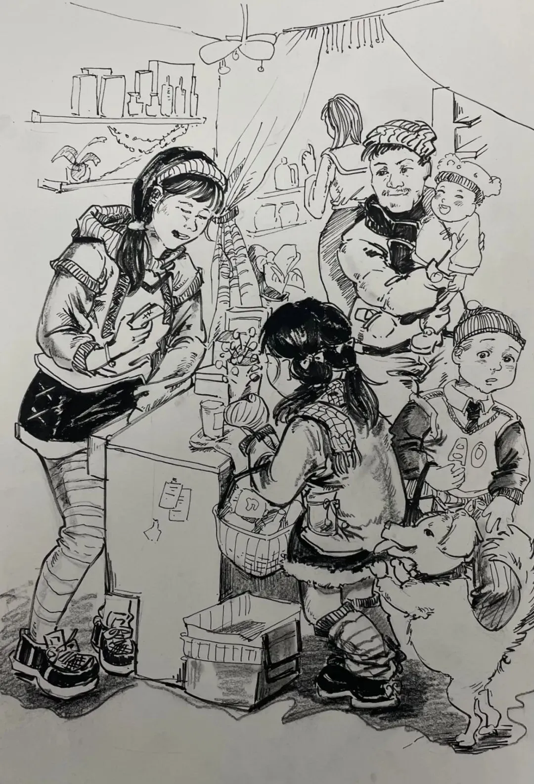 速看!贵州省2027届美术模拟考试(一模)速写高分卷!-第18张图片-四季读书网