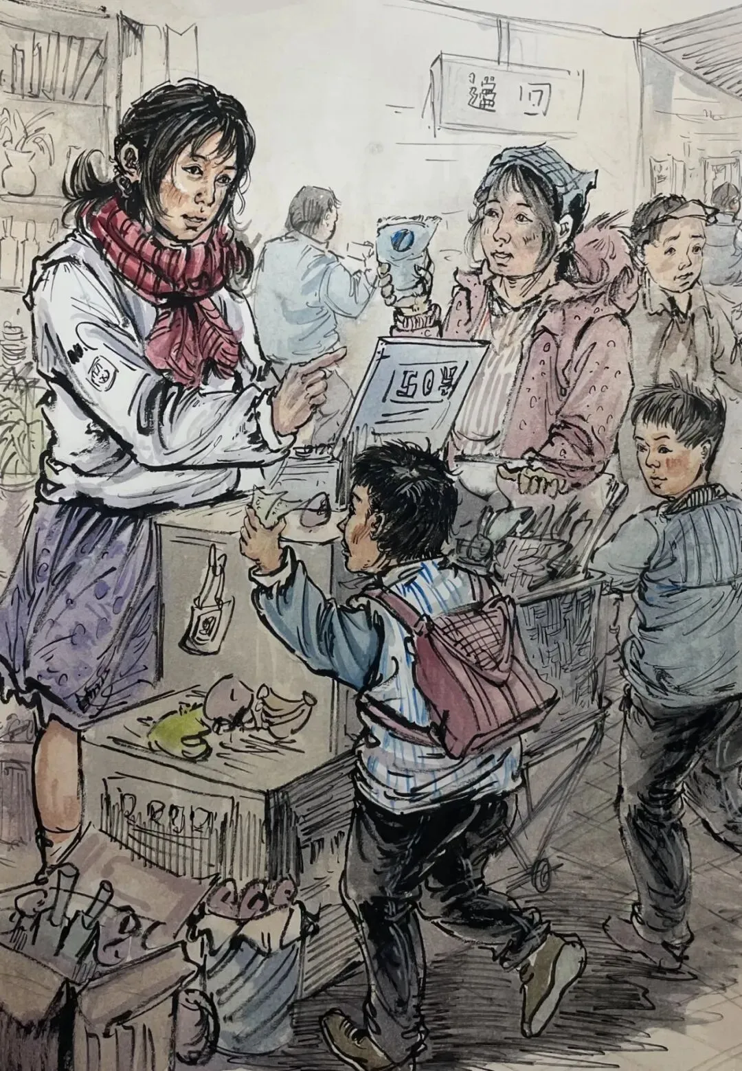 速看!贵州省2027届美术模拟考试(一模)速写高分卷!-第45张图片-四季读书网