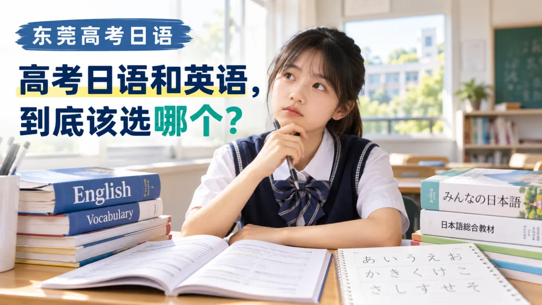 【东莞高考日语】高考日语和英语,到底该选哪个-第1张图片-四季读书网