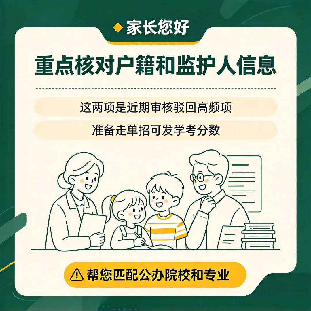 高考报名第九天!单招考生警惕:这4类信息填错,资格审核直接不通过-第9张图片-四季读书网