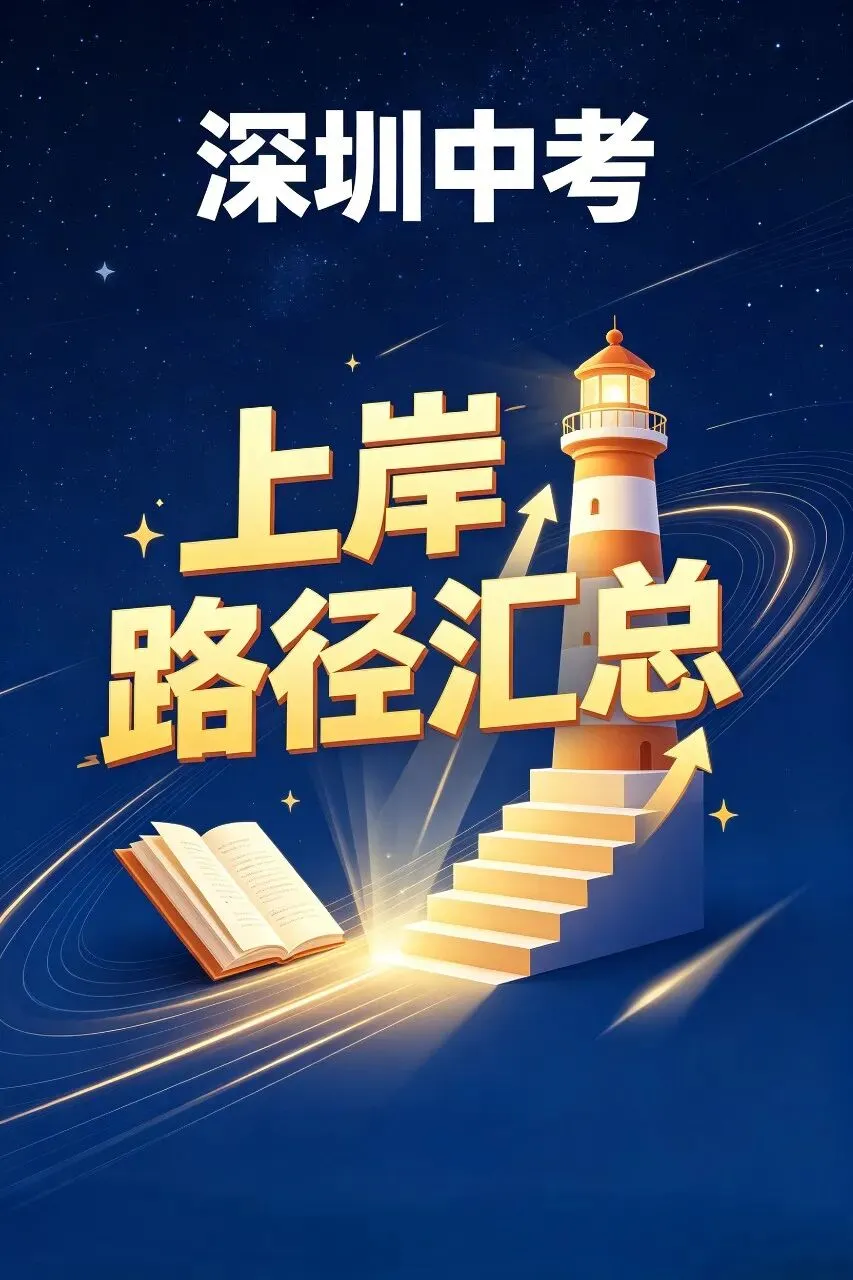 深圳中考别只盯着公办高中!一张图看清全部上岸路径-第1张图片-四季读书网