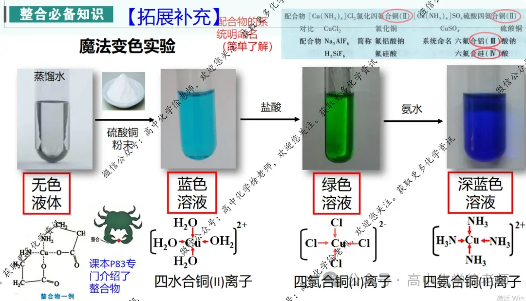自用课件||2027届高考化学第一轮复习适用的课件18配合物及其拓展-第6张图片-四季读书网 自用课件||2027届高考化学第一轮复习适用的课件18配合物及其拓展-第6张图片-四季读书网