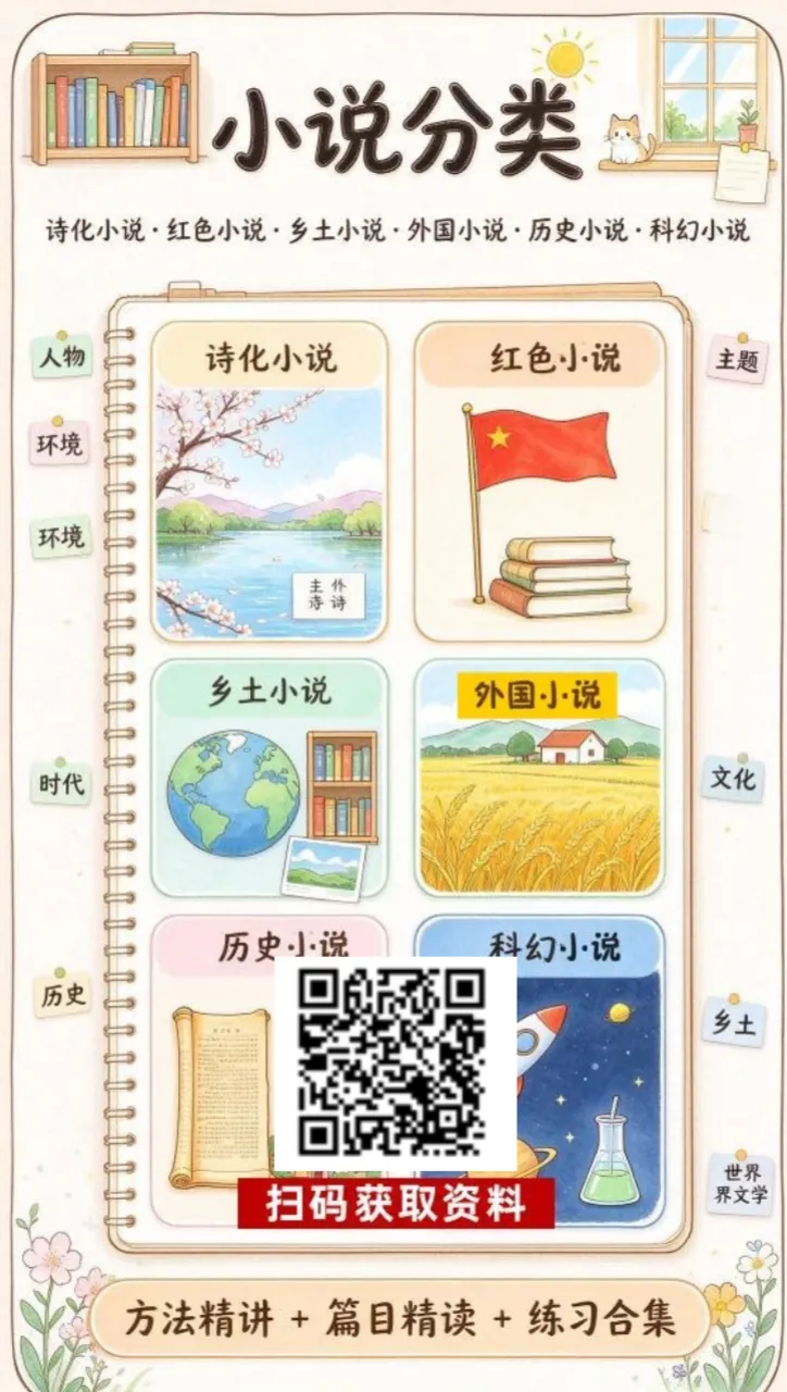 高考小说 | 历史题材小说方法精讲:高考解读+命题归纳+知识点+答题方法-第2张图片-四季读书网 高考小说 | 历史题材小说方法精讲:高考解读+命题归纳+知识点+答题方法-第2张图片-四季读书网