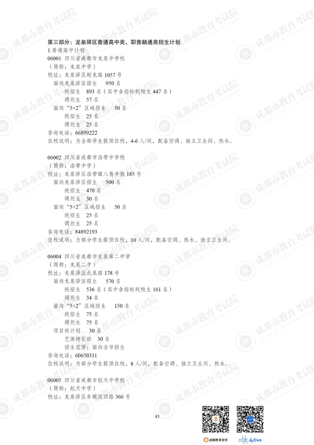 重磅 | 2024中考14.92万人报名,普高率67%!速览高中招生计划!-第65张图片-四季读书网
