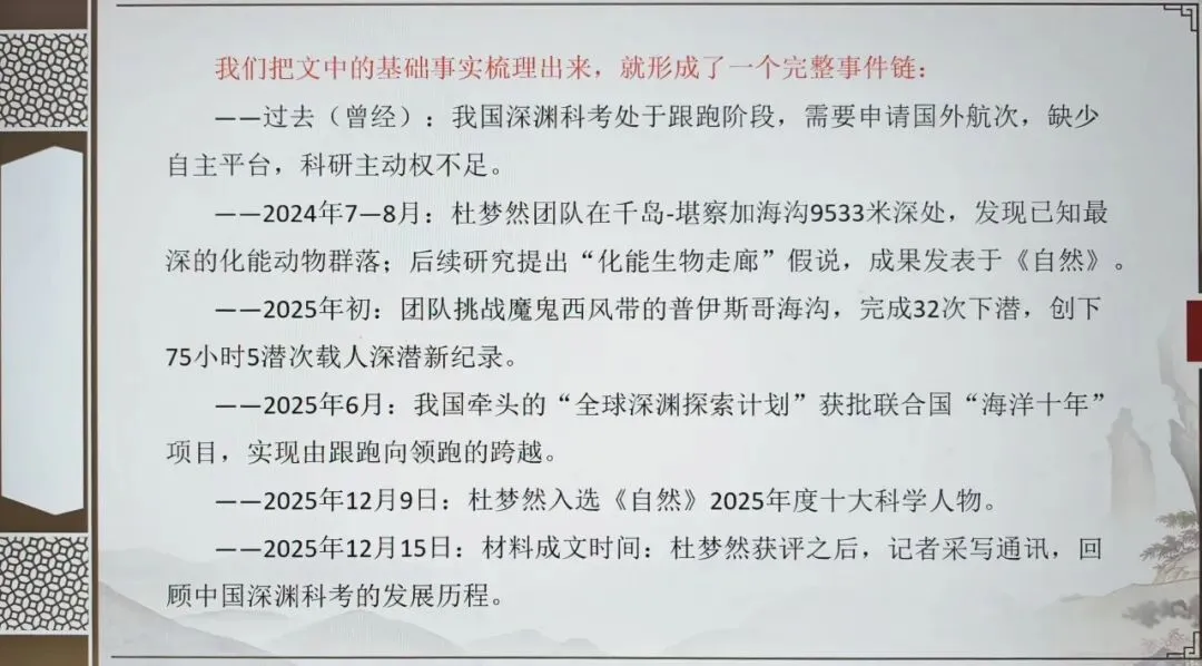 寻高考真题活水 启教研教学新篇(二)——郭诚敏高中语文名师工作室开展教研活动-第19张图片-四季读书网