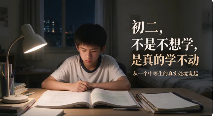 初二孩子喊 “学不动” 不是偷懒!听听一个中等生的心里话-第2张图片-四季读书网 初二孩子喊 “学不动” 不是偷懒!听听一个中等生的心里话-第2张图片-四季读书网