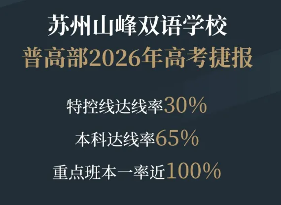 苏州大市高中2026高考成绩汇总!哪区最强?谁又是最强黑马?-第9张图片-四季读书网