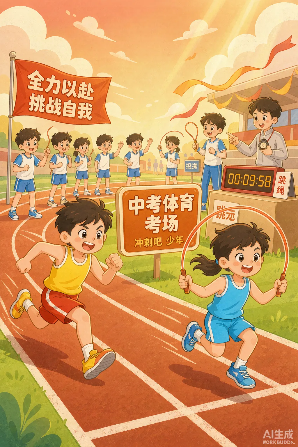 体育中考分越来越重,是"逼"孩子运动还是"救"体质?吵翻了-第1张图片-四季读书网 体育中考分越来越重,是"逼"孩子运动还是"救"体质?吵翻了-第1张图片-四季读书网