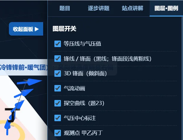 真题可视化:浙江2025高考锋面气旋-第12张图片-四季读书网 真题可视化:浙江2025高考锋面气旋-第12张图片-四季读书网