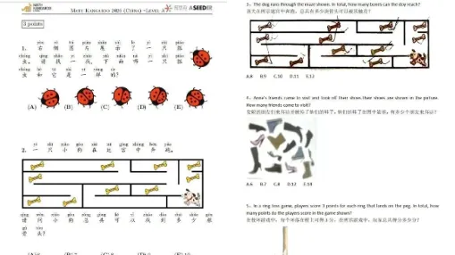 袋鼠数学竞赛怎么冲金?1-6年级真题+高频考点,资料包免费领-第2张图片-四季读书网 袋鼠数学竞赛怎么冲金?1-6年级真题+高频考点,资料包免费领-第2张图片-四季读书网