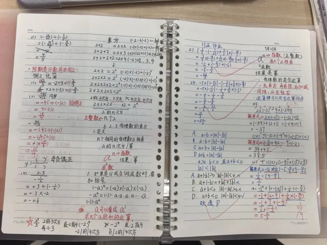 初一数学功底呈览-第83张图片-四季读书网 初一数学功底呈览-第83张图片-四季读书网