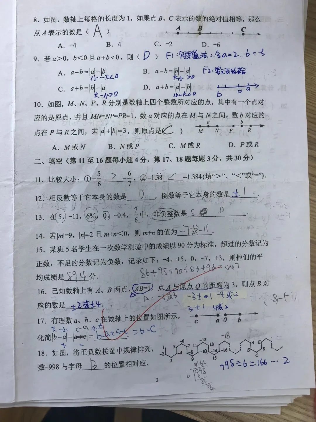 初一数学功底呈览-第160张图片-四季读书网 初一数学功底呈览-第160张图片-四季读书网
