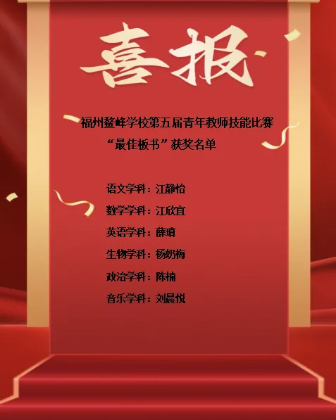 精研中考真题,锤炼讲题本领——福州鳌峰学校举行第五届青年教师教学技能比赛-第55张图片-四季读书网