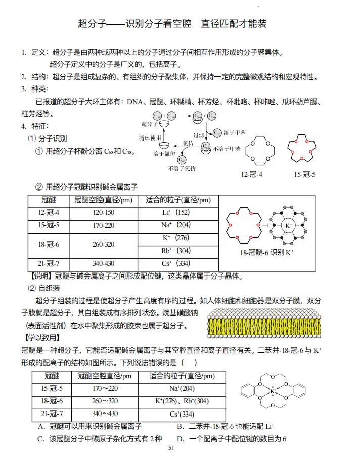 【高考化学】【有机化学】【物质结构】2027年高考化学2027届高三化学一轮复习---有机物与物质结构知识清单(53页完整版)-第76张图片-四季读书网 【高考化学】【有机化学】【物质结构】2027年高考化学2027届高三化学一轮复习---有机物与物质结构知识清单(53页完整版)-第76张图片-四季读书网
