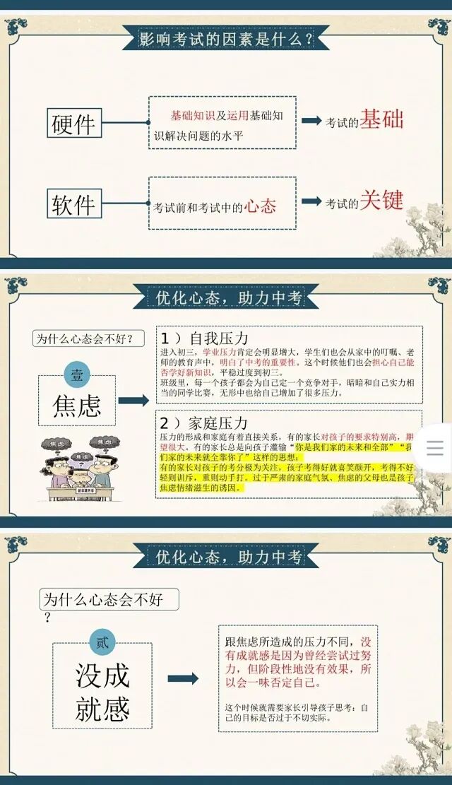初三秋季上九年级期中家长会初三已至同心共赴PPT课件-第10张图片-四季读书网 初三秋季上九年级期中家长会初三已至同心共赴PPT课件-第10张图片-四季读书网