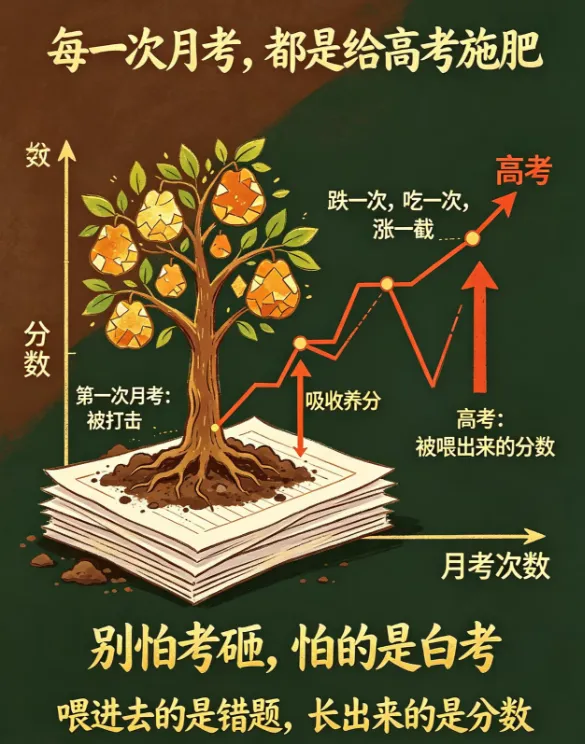 高考高分必杀技03:月考不是用来打击你的,是用来“喂”你的-第3张图片-四季读书网