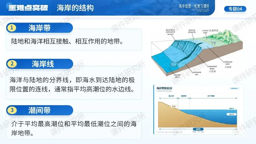 【系统整合+习题精讲+真题汇编】27年高考地理一轮专题复习课件!讲透《海岸地貌》| 课件+讲义+汇编-第8张图片-四季读书网 【系统整合+习题精讲+真题汇编】27年高考地理一轮专题复习课件!讲透《海岸地貌》| 课件+讲义+汇编-第8张图片-四季读书网