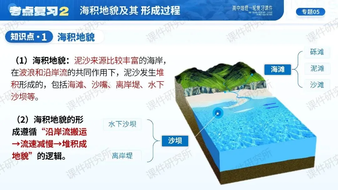 【系统整合+习题精讲+真题汇编】27年高考地理一轮专题复习课件!讲透《海岸地貌》| 课件+讲义+汇编-第15张图片-四季读书网 【系统整合+习题精讲+真题汇编】27年高考地理一轮专题复习课件!讲透《海岸地貌》| 课件+讲义+汇编-第15张图片-四季读书网