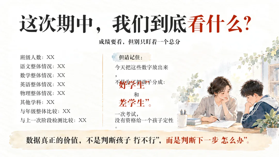 初二八年级上学期开学期中家长会PPT课件+发言稿-第11张图片-四季读书网 初二八年级上学期开学期中家长会PPT课件+发言稿-第11张图片-四季读书网