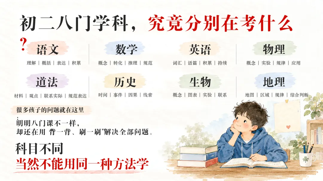 初二八年级上学期期中家长会PPT课件+发言稿-第17张图片-四季读书网 初二八年级上学期期中家长会PPT课件+发言稿-第17张图片-四季读书网