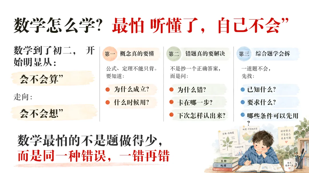 初二八年级上学期期中家长会PPT课件+发言稿-第19张图片-四季读书网 初二八年级上学期期中家长会PPT课件+发言稿-第19张图片-四季读书网
