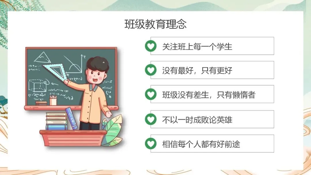 初二上八年级期中家长会:不负韶华,追逐人间理想含发言稿可修改共37页-第10张图片-四季读书网