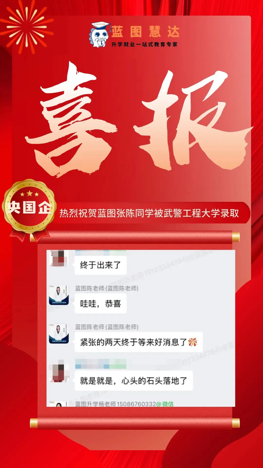 录取喜报 | 蓝图学子2026年高考录取喜报汇总-第39张图片-四季读书网
