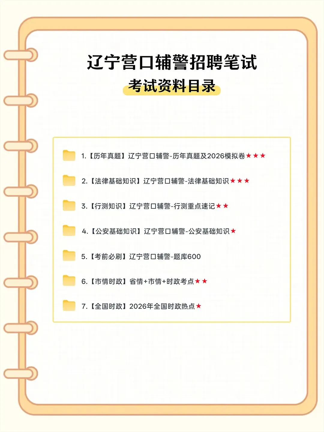 辽宁营口辅警招聘,笔试真题回忆版-第3张图片-四季读书网