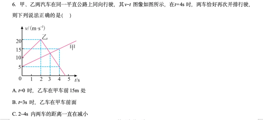 广东实验中学高一期中物理试卷评析|期中考重点、难点梳理-第3张图片-四季读书网