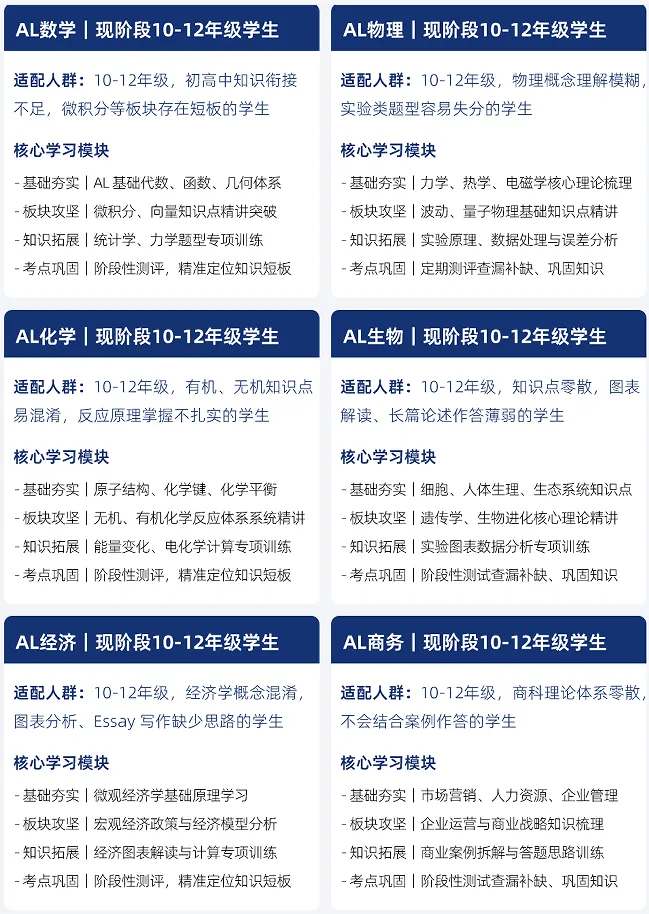 合肥犀牛Alevel课程:全科目覆盖,真题模考+升学规划一站式搞定!-第5张图片-四季读书网