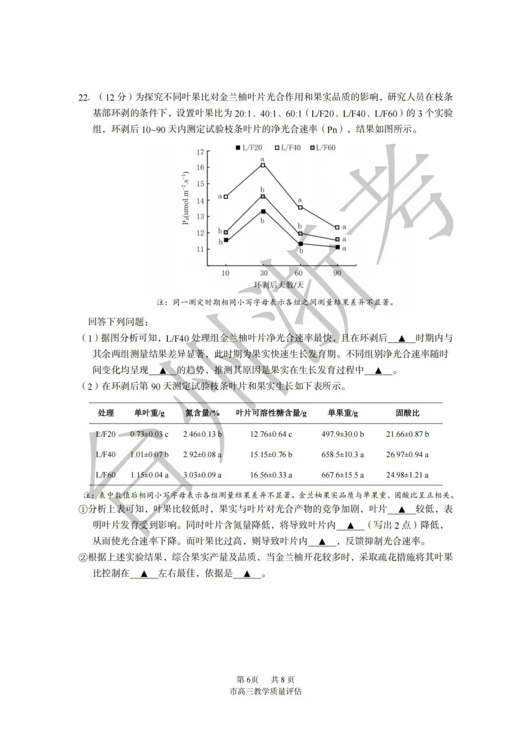 迎战台州一模|往届一模真题全套整理,高三必练!-第50张图片-四季读书网 迎战台州一模|往届一模真题全套整理,高三必练!-第50张图片-四季读书网