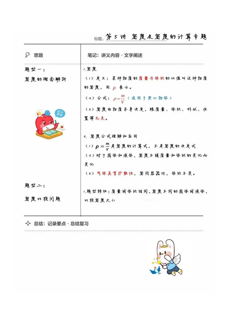 初二物理手写笔记合集-第20张图片-四季读书网