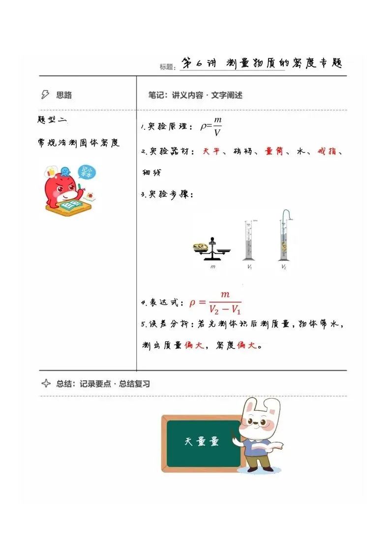 初二物理手写笔记合集-第26张图片-四季读书网