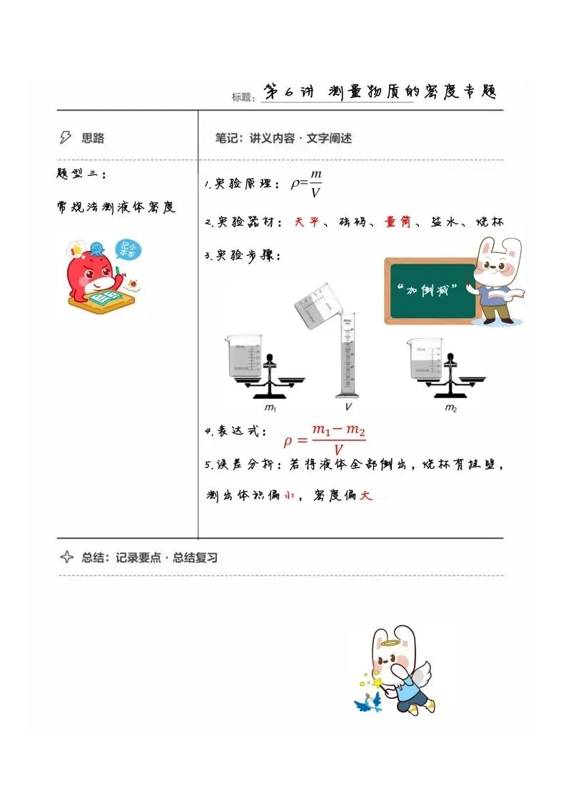 初二物理手写笔记合集-第27张图片-四季读书网