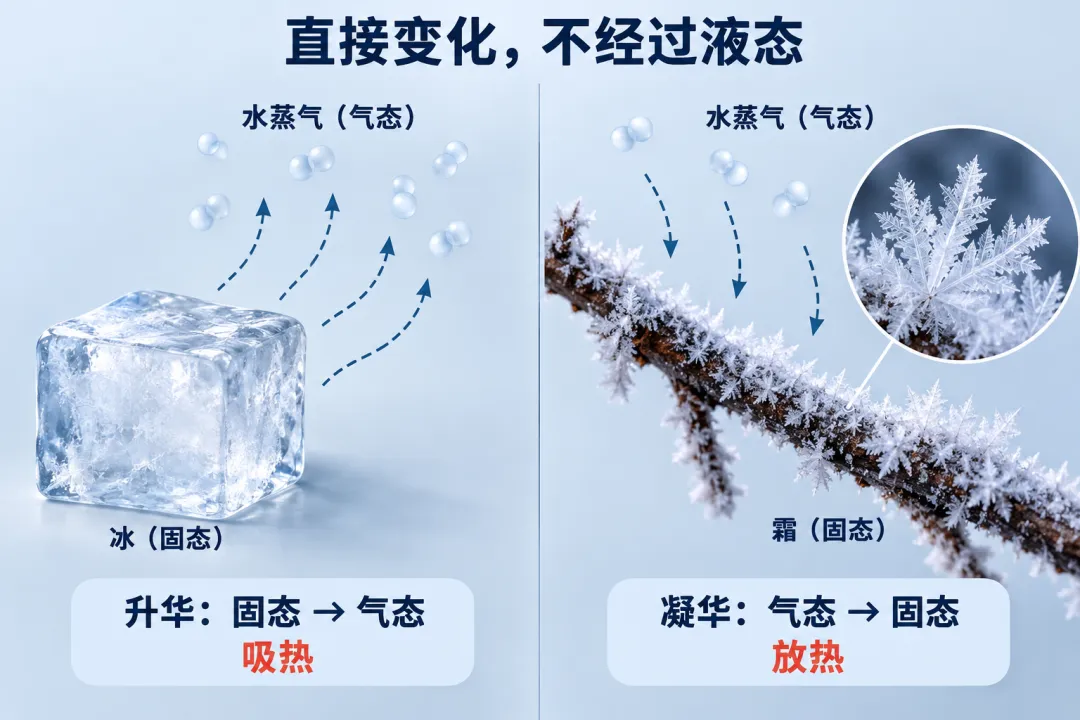 初二物理|物态变化复习:需要掌握的6种变化-第5张图片-四季读书网 初二物理|物态变化复习:需要掌握的6种变化-第5张图片-四季读书网