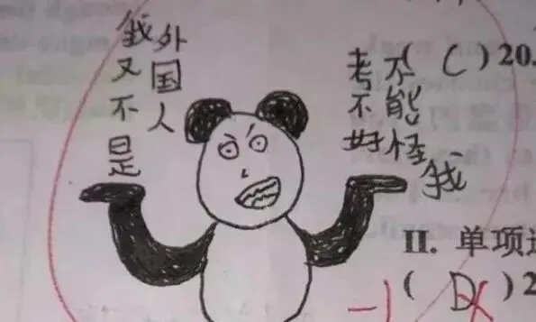 小学生“倒数第一”试卷火了,巧妙避开所有正确答案,气笑老师-第3张图片-四季读书网
