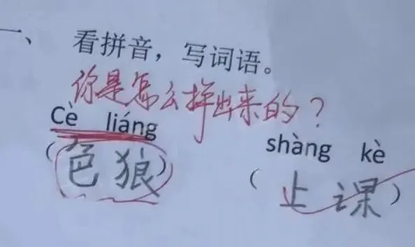 小学生“倒数第一”试卷火了,巧妙避开所有正确答案,气笑老师-第4张图片-四季读书网