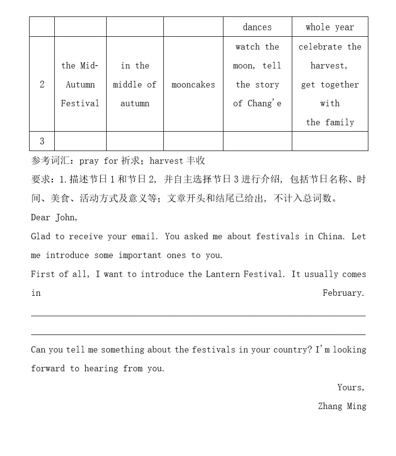 人教英语九年级(上册)第二单元试卷及答案-第8张图片-四季读书网