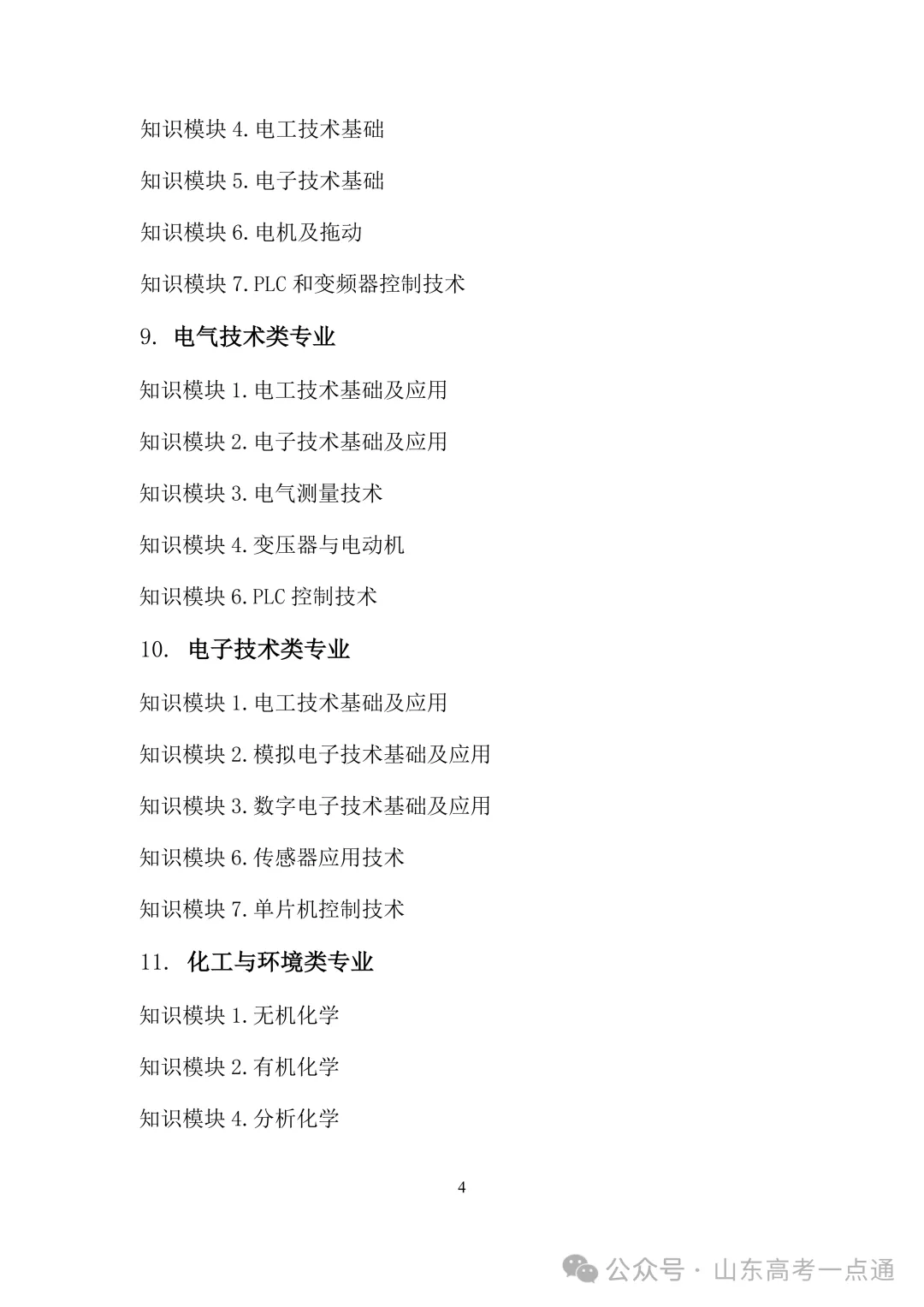 2026年山东省春季高考统一考试“知识”部分考试说明发布!-第6张图片-四季读书网 2026年山东省春季高考统一考试“知识”部分考试说明发布!-第6张图片-四季读书网