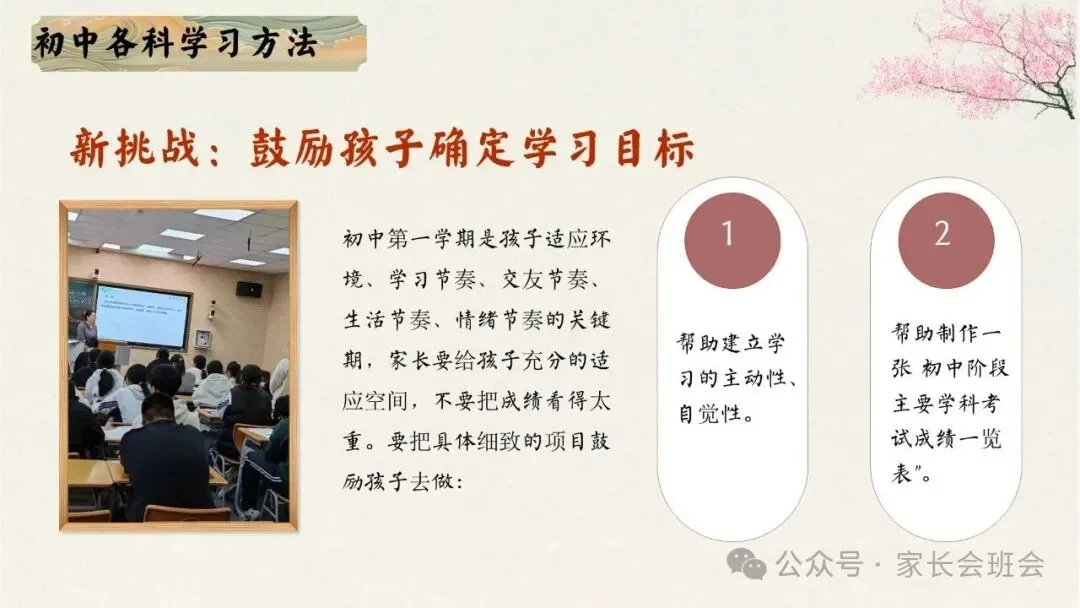初一(七年级)上期中家长会ppt:初梦扬帆乘风起,一心携手育英才.含发言稿-第19张图片-四季读书网