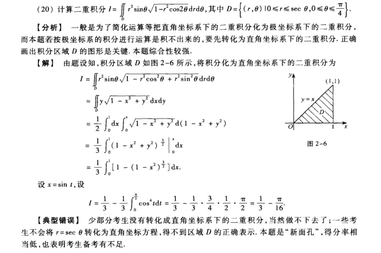 详谈:考研数学真题作答时,答题卡上能不能画图?哪种情况会被扣分?-第4张图片-四季读书网 详谈:考研数学真题作答时,答题卡上能不能画图?哪种情况会被扣分?-第4张图片-四季读书网