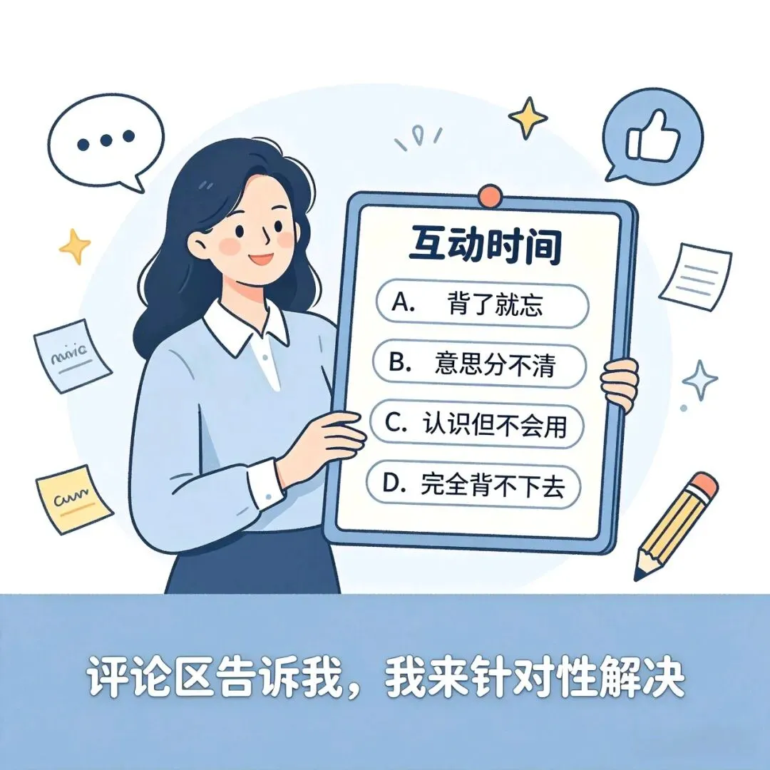 【高考词汇通关 · 第1期】别再死背单词书了!先搞定这＂30个高频基础词＂-第9张图片-四季读书网