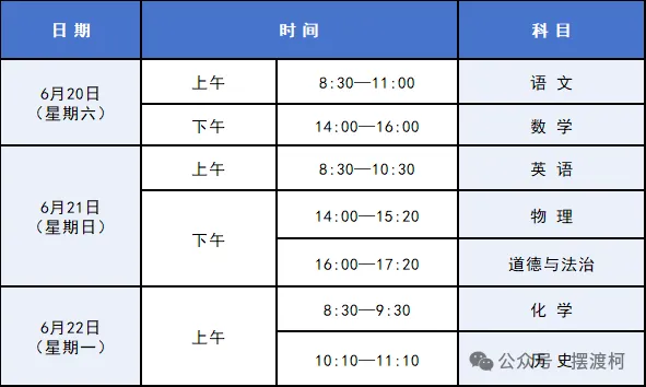 2026年西安中考考试时间+各科成绩构成-第5张图片-四季读书网