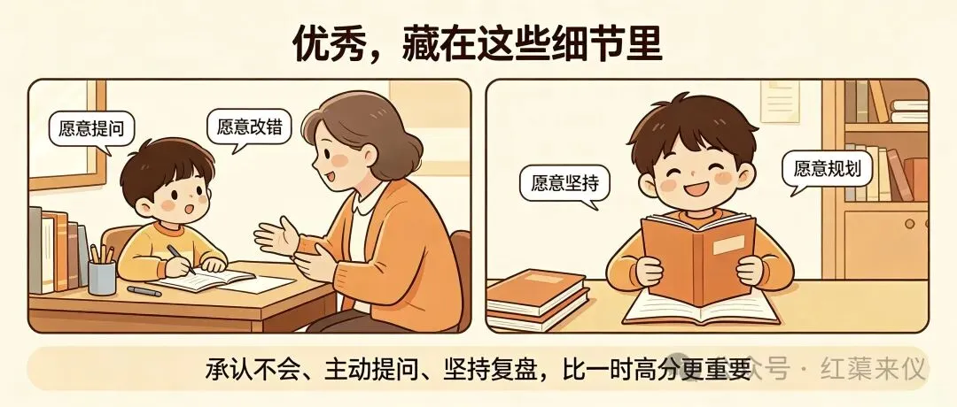 别只盯试卷分数,藏在孩子身上这10个细节,早已预示他以后能不能走远-第2张图片-四季读书网